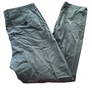 J Crew Bedford‎ Men's 36x32 Gray Straight Leg Chino Dress Pants 31" Inseam EUC